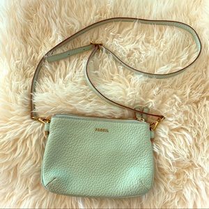 Fossil crossbody purse - seafoam